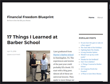 Tablet Screenshot of financialfreedomblueprint.com
